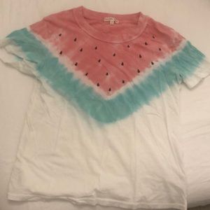 Watermelon tie dye t shirt